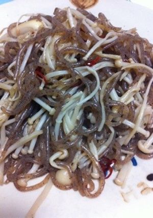 糸こんときのこのペペロンチーノ-レシピのメイン写真