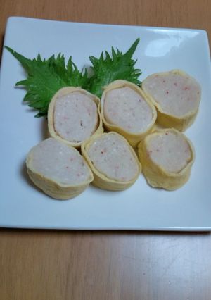 豆腐とすり身の簡単かまぼこ-レシピのメイン写真