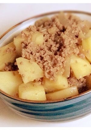 フライパン*ひき肉じゃが-レシピのメイン写真