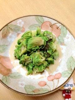 おやじ犬の春!ふきの味噌マヨ和え-レシピのメイン写真