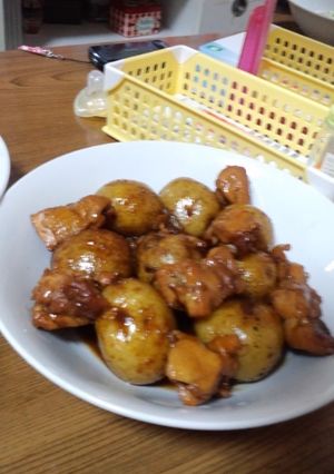 鶏と新じゃがのコーラ煮-レシピのメイン写真