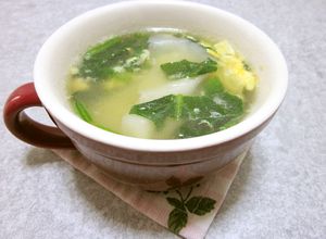 餃子の皮で♡なんちゃってワンタンスープ-レシピのメイン写真