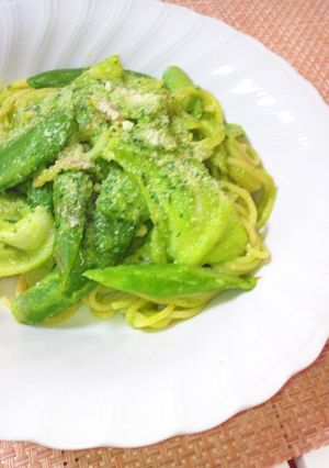 春色野菜のクリームスパゲッティ-レシピのメイン写真