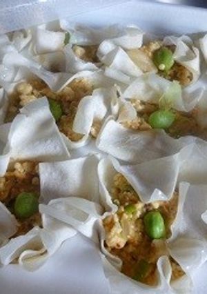 お肉なし~豆腐のしゅうまいキムチ味~-レシピのメイン写真