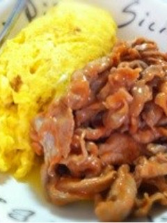 簡単早い豚コマケチャマヨ♡お弁当や朝食に-レシピのメイン写真