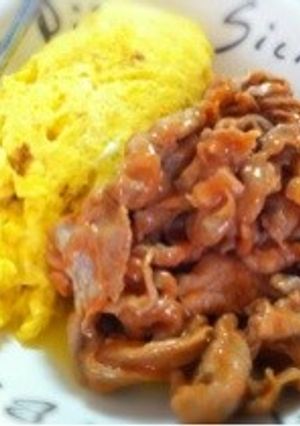 簡単早い豚コマケチャマヨ♡お弁当や朝食に-レシピのメイン写真