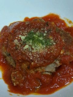 簡単彼ご飯❤イタリアンハンバーグ-レシピのメイン写真