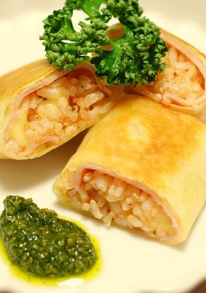 冷めても美味!イタリアンライス春巻き-レシピのメイン写真