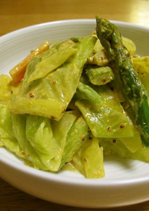 春野菜のカレーマスタードサラダ-レシピのメイン写真