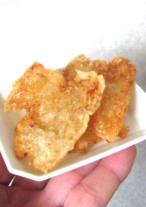餃子餅チップス-レシピのメイン写真