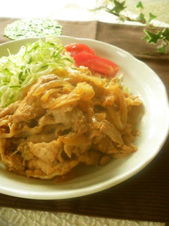 コクたれde豚の生姜焼き-レシピのメイン写真