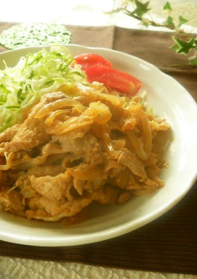 コクたれｄｅ豚の生姜焼き-レシピのメイン写真