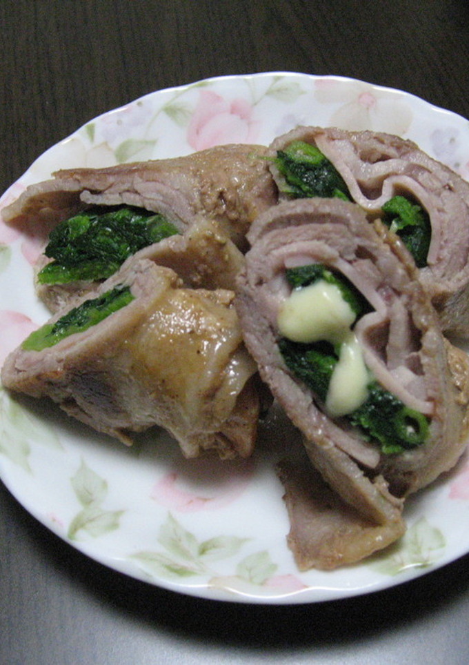 ほうれん草の豚肉巻き-レシピのメイン写真