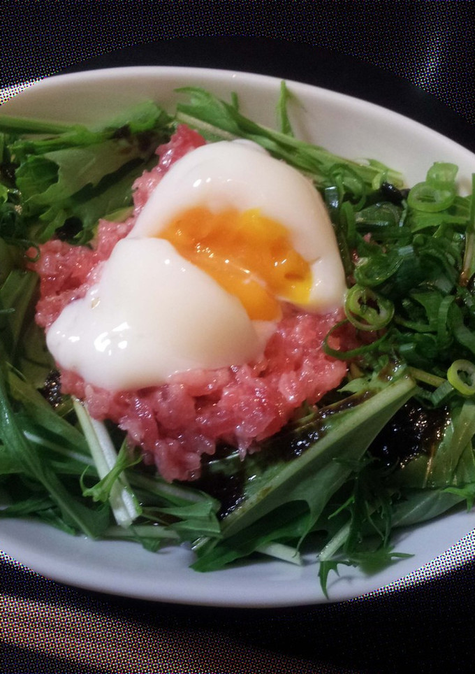 ねぎとろ丼-レシピのメイン写真