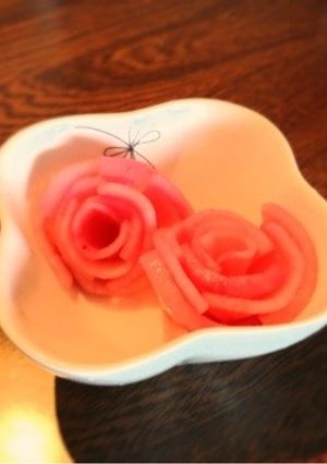大根のブルーベリー漬け-レシピのメイン写真