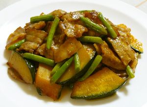 ご飯が進む♫かぼちゃの中華風炒め物♡-レシピのメイン写真