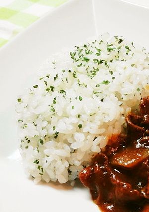 シンプル*パセリご飯*-レシピのメイン写真