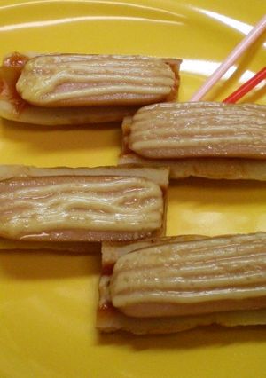 お弁当に！　簡単☆マヨちくわウィンナー-レシピのメイン写真