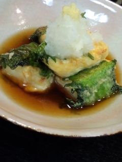 大葉香る♪揚げ出し豆腐-レシピのメイン写真