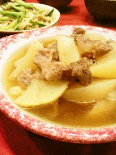 圧力鍋で簡単☆牛スジと大根のとろとろ煮-レシピのメイン写真