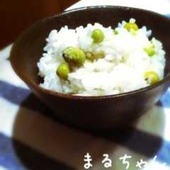 รูปของ 塩麹で春の豆ごはん
