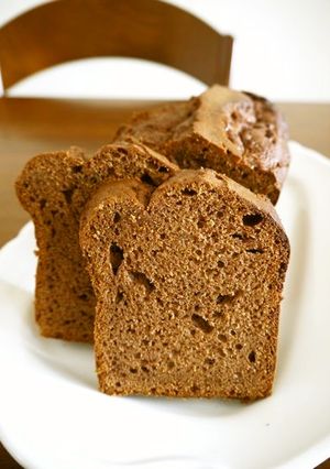 HMでバナナ入りチョコパウンドケーキ♪-レシピのメイン写真
