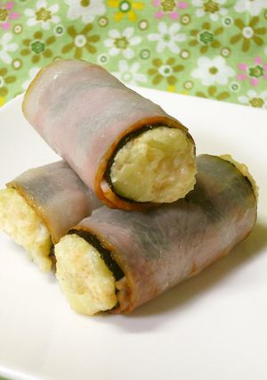 ☻たらこポテトのベーコン巻き☺-レシピのメイン写真