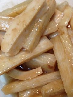 長いもと魚ニソのオイスターバター炒め-レシピのメイン写真