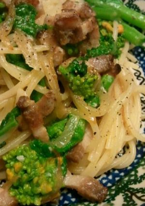 塩麹とギリシャヨーグルトの菜の花パスタ-レシピのメイン写真