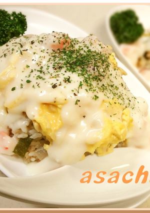 きのこたっぷり♫コクうま☆和風オムライス-レシピのメイン写真