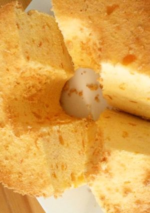 ママレードシフォンケーキ-レシピのメイン写真