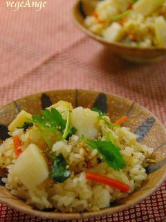 ✤ホタテ貝柱の炊き込みご飯✤土鍋炊き-レシピのメイン写真