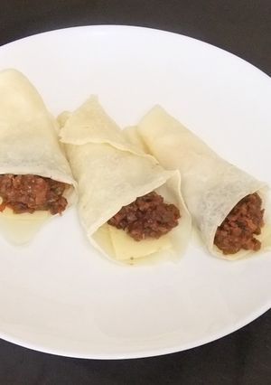野菜肉味噌巻き-レシピのメイン写真