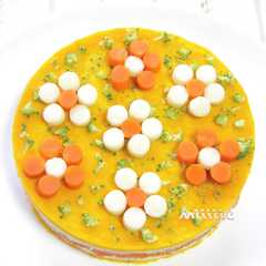 รูปของ ＊犬用　わんこのお花畑～野菜ケーキ～＊