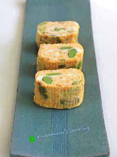そら豆と人参入りの♡うちの卵焼き-レシピのメイン写真