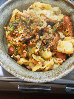 ソーセージとキャベツのトマトソースパスタ-レシピのメイン写真