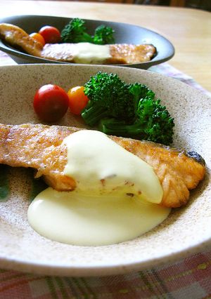 ＊鮭のムニエル〜レモンソースで〜＊-レシピのメイン写真