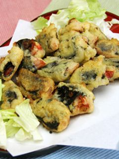 トマトと海苔の天ぷら-レシピのメイン写真