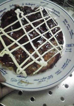 緑野菜たっぷりお好み焼き-レシピのメイン写真