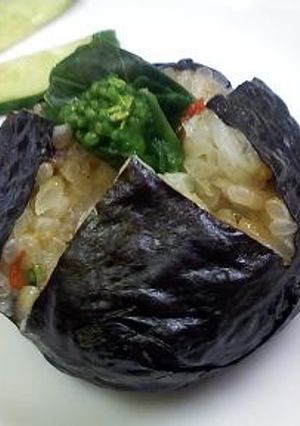 カレー菜花のおにぎり-レシピのメイン写真
