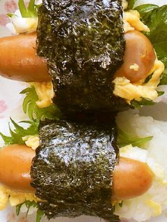 ウィンナーでおにぎり-レシピのメイン写真