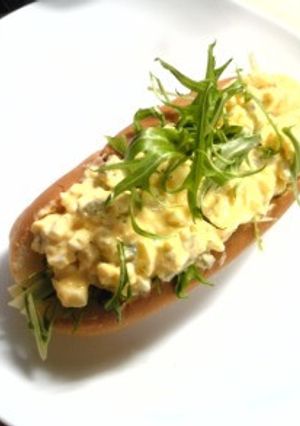 シャキシャキ水菜とタルタルドッグ＊。・-レシピのメイン写真