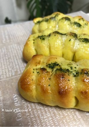 *カレー風味のウィンナーパン*-レシピのメイン写真