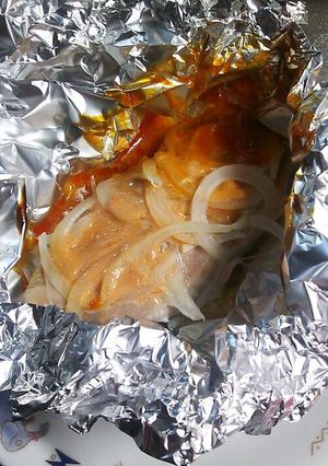 アジの薄たまオーロラソース焼き-レシピのメイン写真
