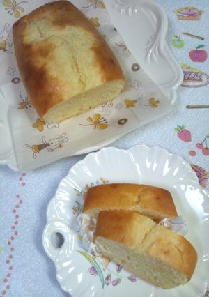 HM＆ヨーグルト☆チーズケーキ風パウンド-レシピのメイン写真