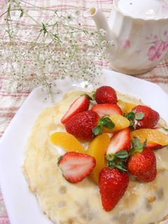 甘いから美味しい!もっちもちクレープ生地-レシピのメイン写真