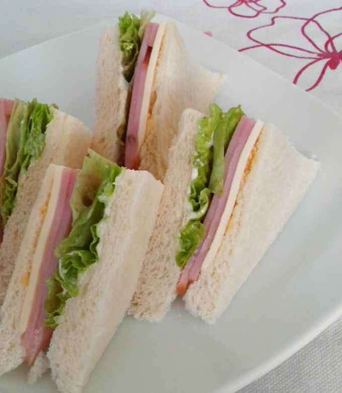 ✿ハム・チーズのサンドイッチ✿ by スージー＆ジル 【クックパッド