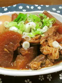 *ぽかぽか*大根と牛すじの味噌煮-レシピのメイン写真
