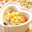 見た目も美味しい♬めんたいマヨサラダ