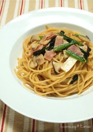 エリンギのレモンバター醤油パスタ-レシピのメイン写真